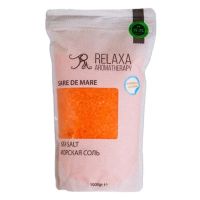 Соль морская д/ванн с эфирным маслом aпельсинa ( Энергетик) 1кг